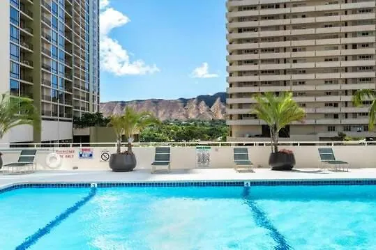 Lejlighed Oceanview Luxury On The 32Nd Floor - Full Kitchen, Walk To Waikiki Beach, And Free Parking Honolulu USA