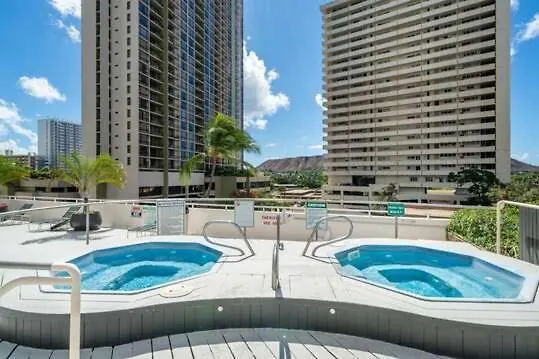הונולולו Oceanview Luxury On The 32Nd Floor - Full Kitchen, Walk To Waikiki Beach, And Free Parking 0*,