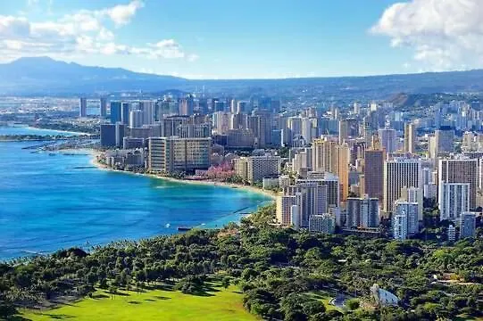 דירה הונולולו Oceanview Luxury On The 32Nd Floor - Full Kitchen, Walk To Waikiki Beach, And Free Parking